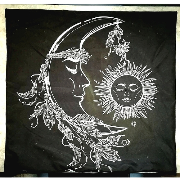 Other - 3/15 18 x 18 inch Witchy Sun Moon Unity Pillow Cover
